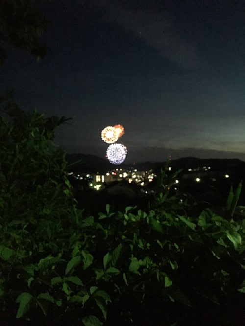 休暇村グループ 公共の宿 保養センター 美榛苑 花火