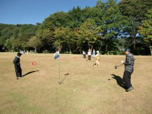 休暇村グループの公共の宿 国民宿舎両神荘 グラウンドゴルフ