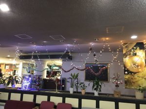 休暇村グループの公共の宿 国民宿舎両神荘 クリスマス飾り2