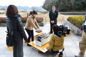 休暇村グループ 公共の宿 国民宿舎サンロード吉備路 かき小屋取材