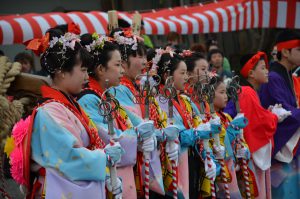 休暇村グループの公共の宿 国民宿舎両神荘 小鹿野春祭り2