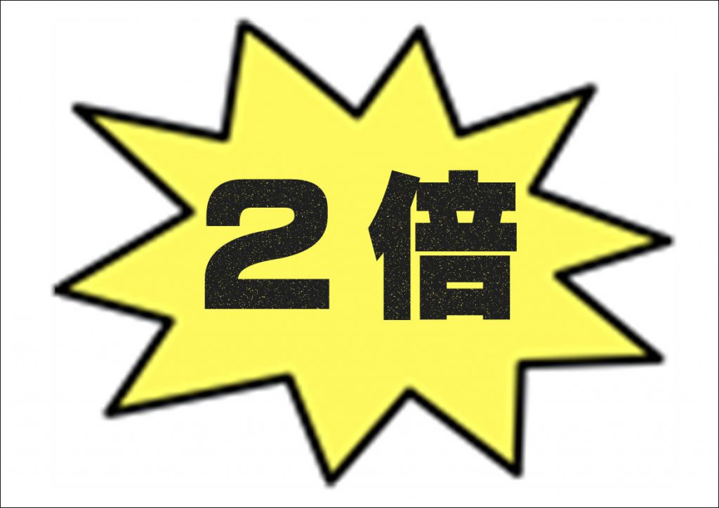 休暇村グループ 公共の宿 保養センター 美榛苑 2倍
