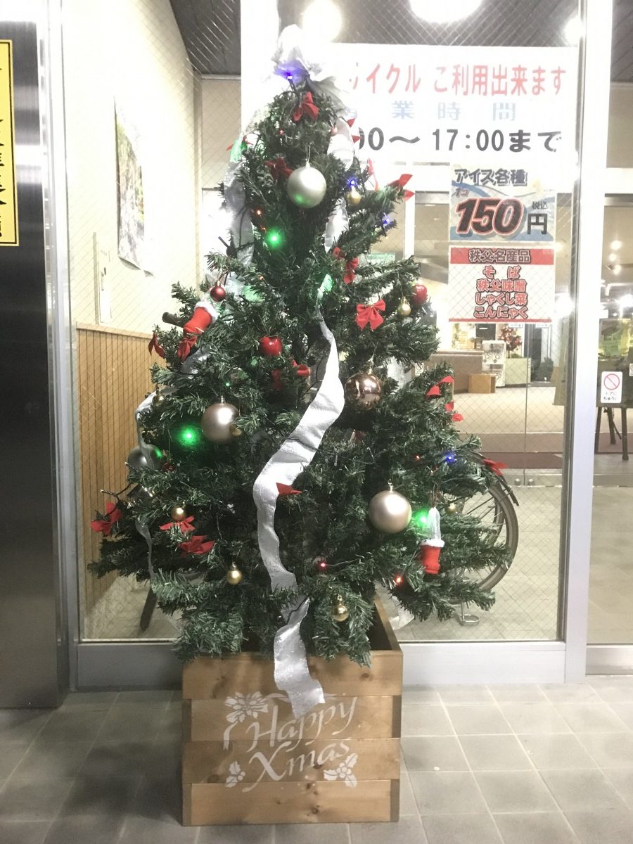 休暇村グループの公共の宿 国民宿舎両神荘 クリスマスツリー3