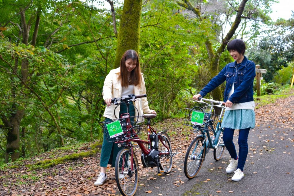 休暇村グループの公共の宿　国民宿舎両神荘　レンタサイクル